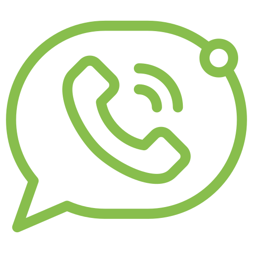 call and chat icon